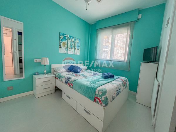 Bedroom of Flat for sale in Poio  with Heating, Terrace and Furnished