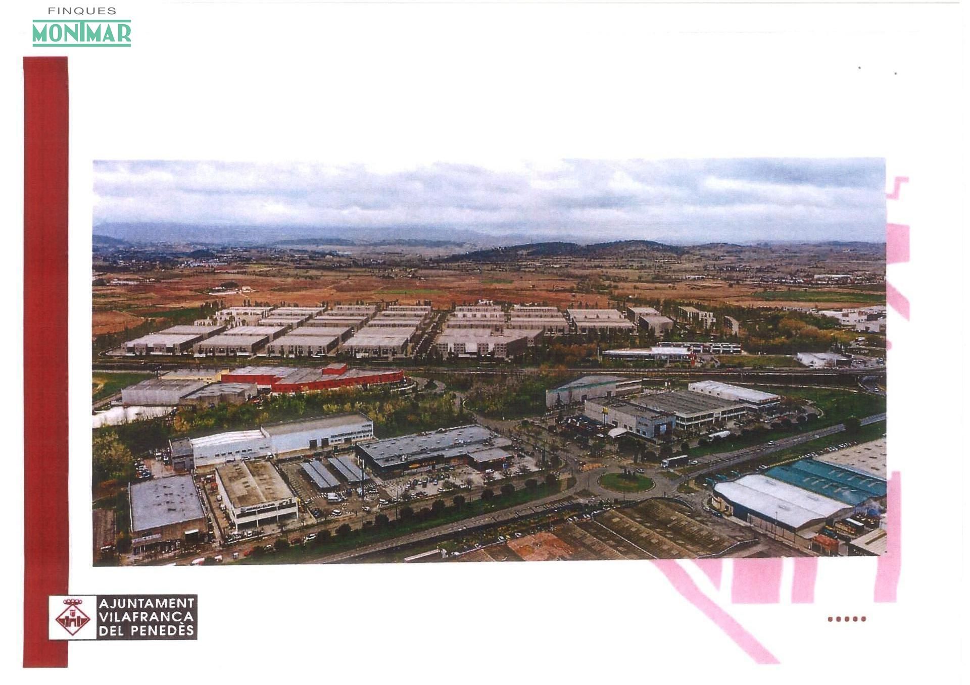 Vista exterior de Terreno industrial en venta en Vilafranca del Penedès