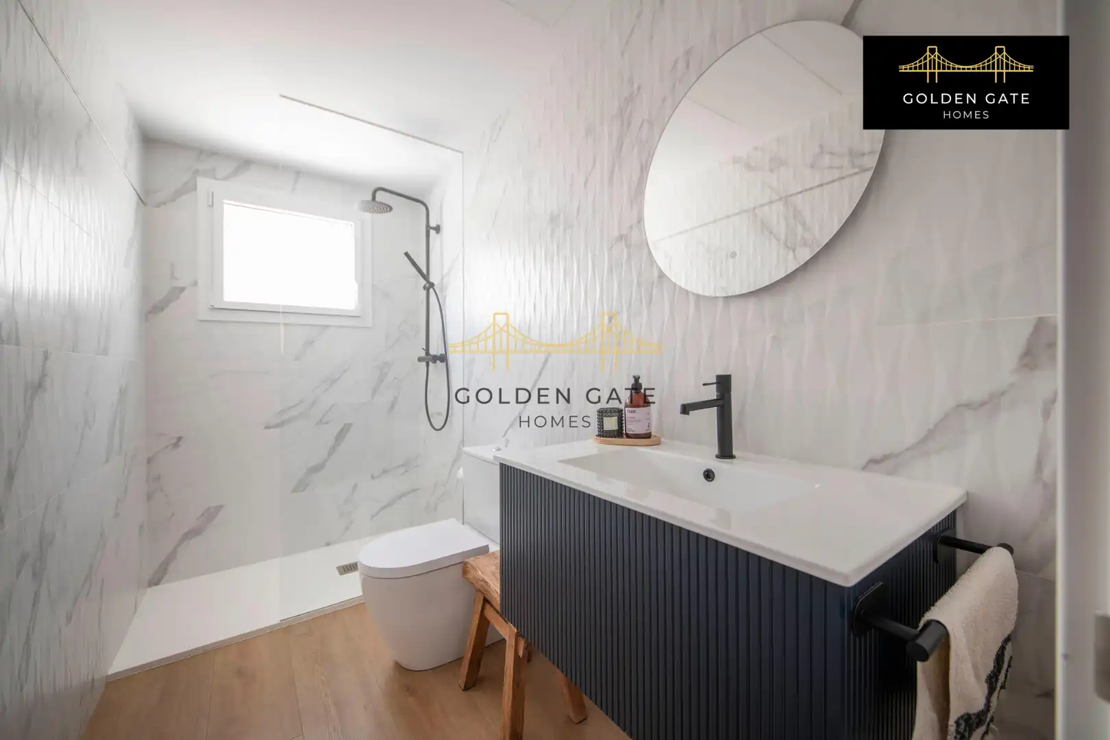 Baño de Casa o chalet en venta en Badalona con Aire acondicionado, Calefacción y Jardín privado