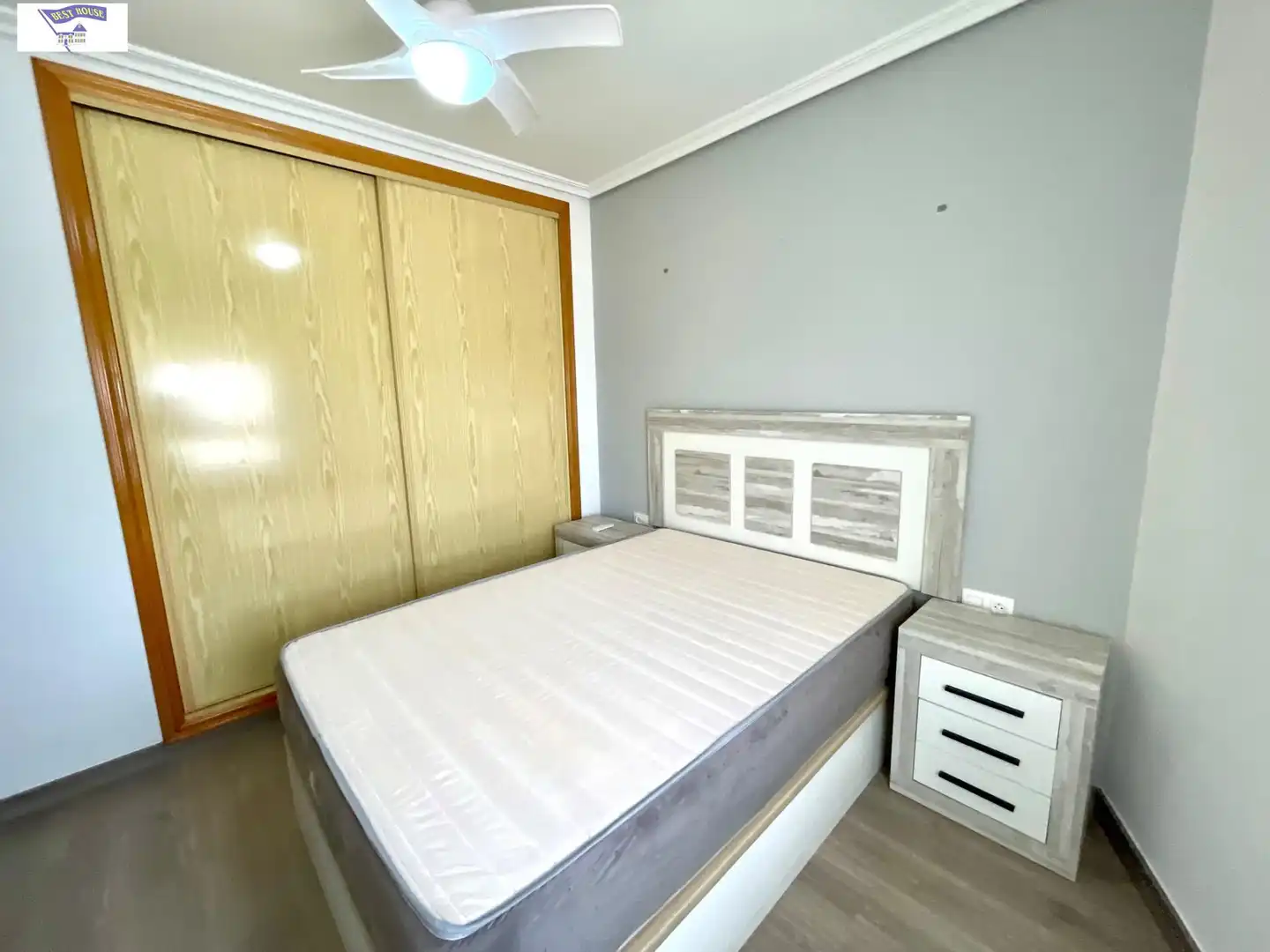 Bedroom of Apartments for rent in Albacete  with Air Conditioner, Heating and Storage room