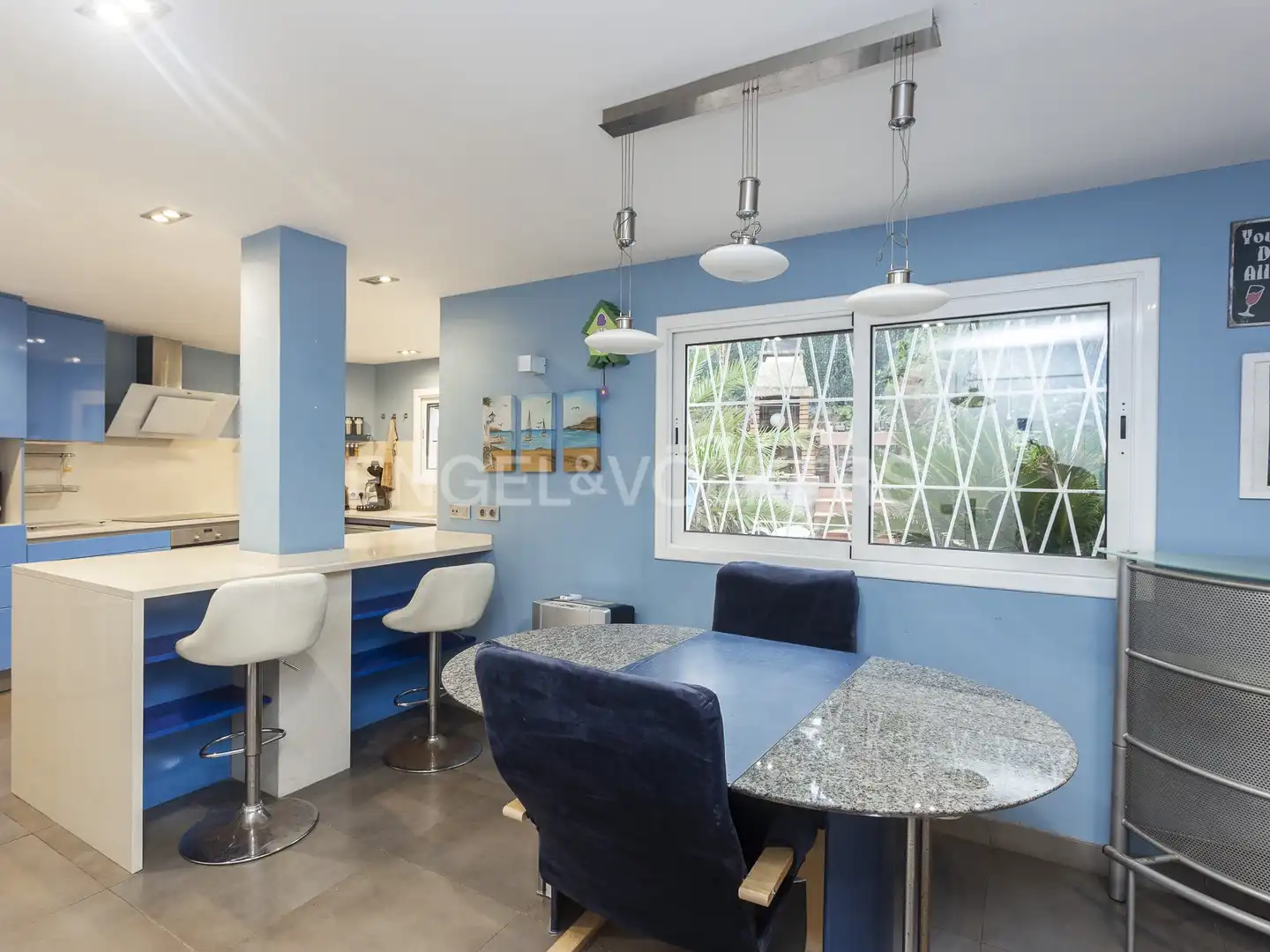 Kitchen of Houses for rent in Castelldefels  with Air Conditioner, Heating and Private garden