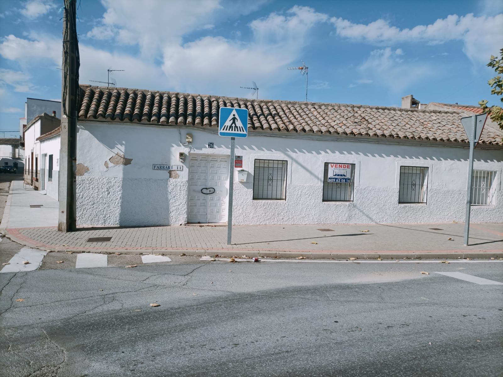 Vista exterior de Casa o xalet en venda en Orgaz amb Moblat