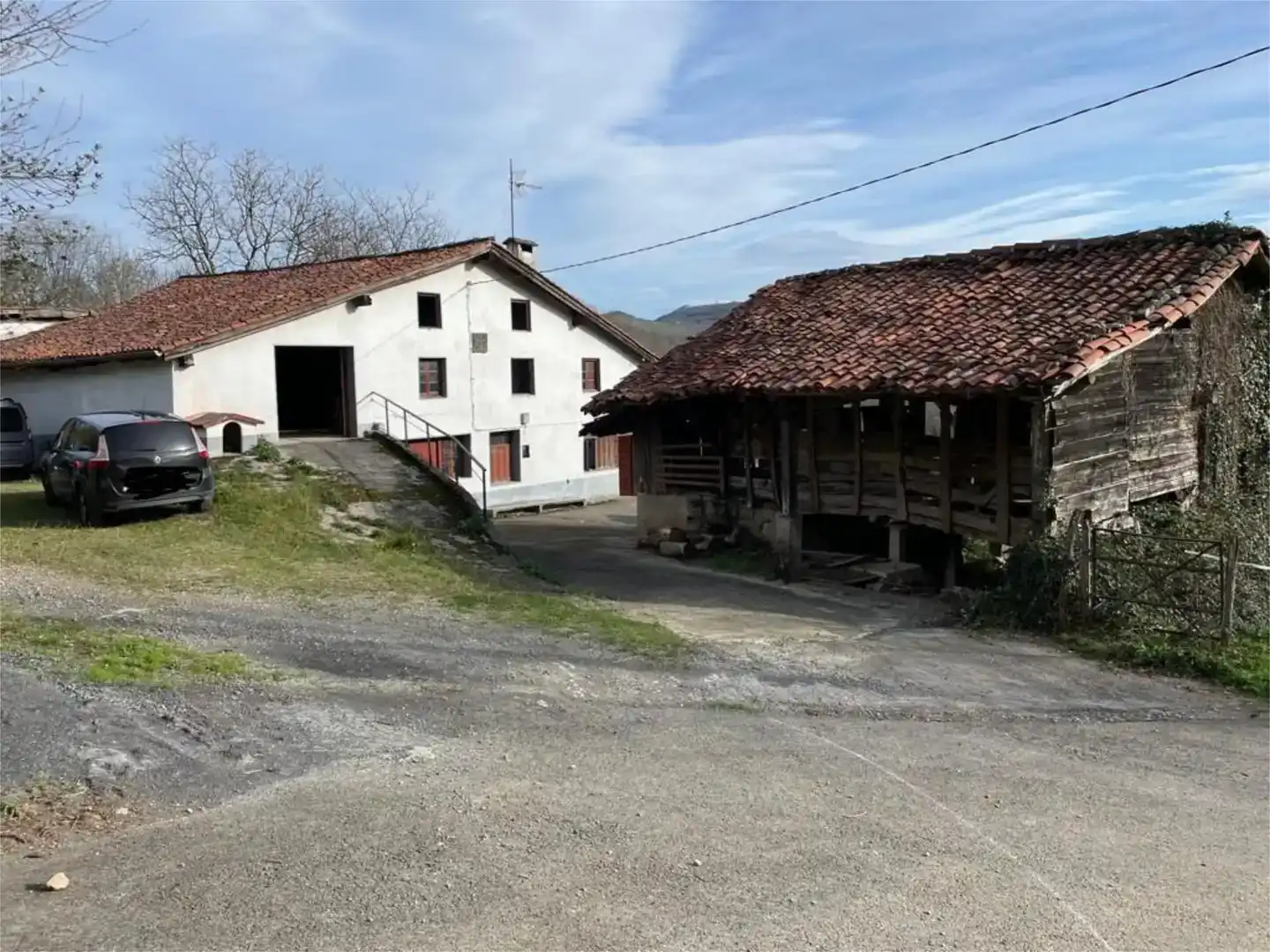 Vista exterior de Finca rústica en venda en Etxebarria 