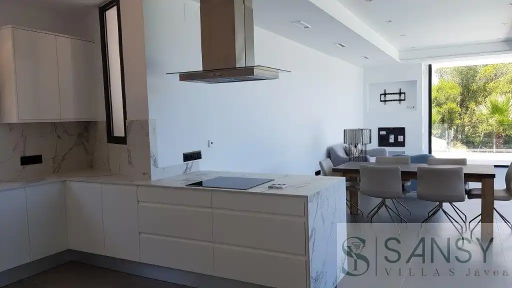 Kitchen of Houses for sale in Jávea / Xàbia  with Air Conditioner, Heating and Swimming Pool
