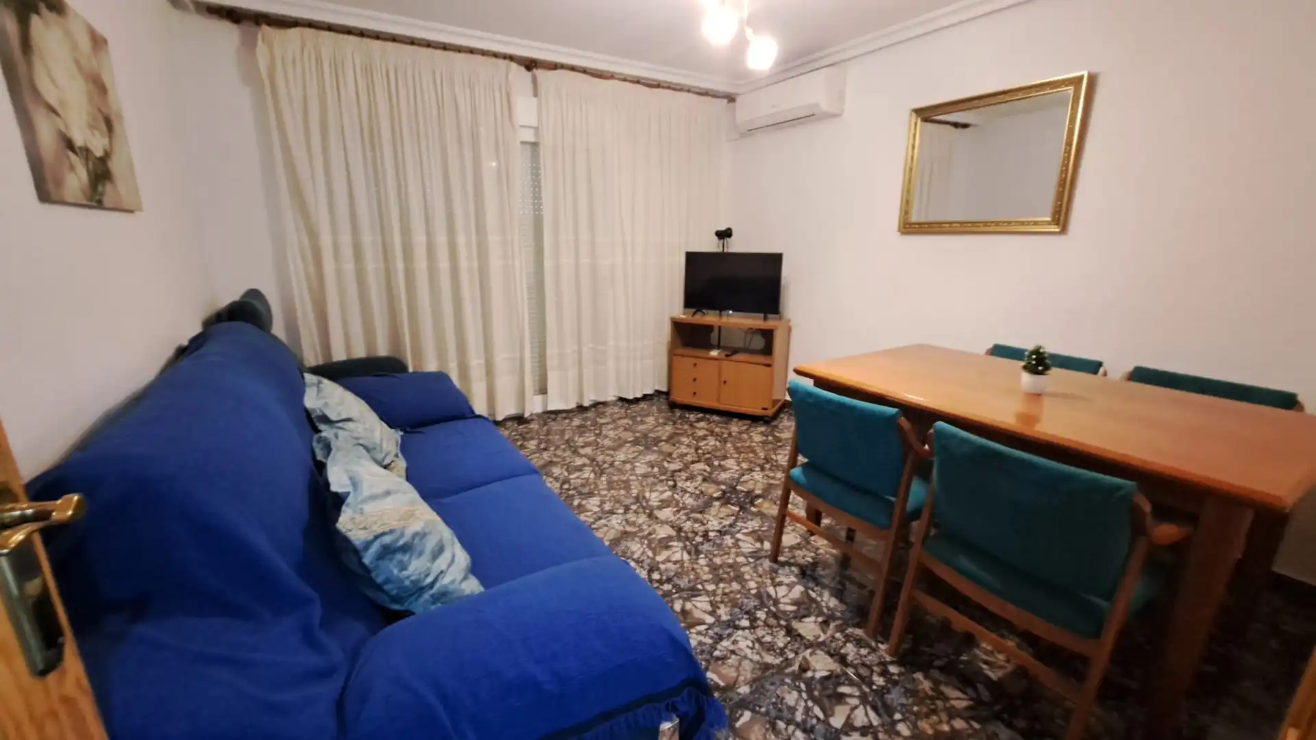 Wohnzimmer von Wohnung zur Miete in Murcia mit Heizung, Abstellraum und Möbliert