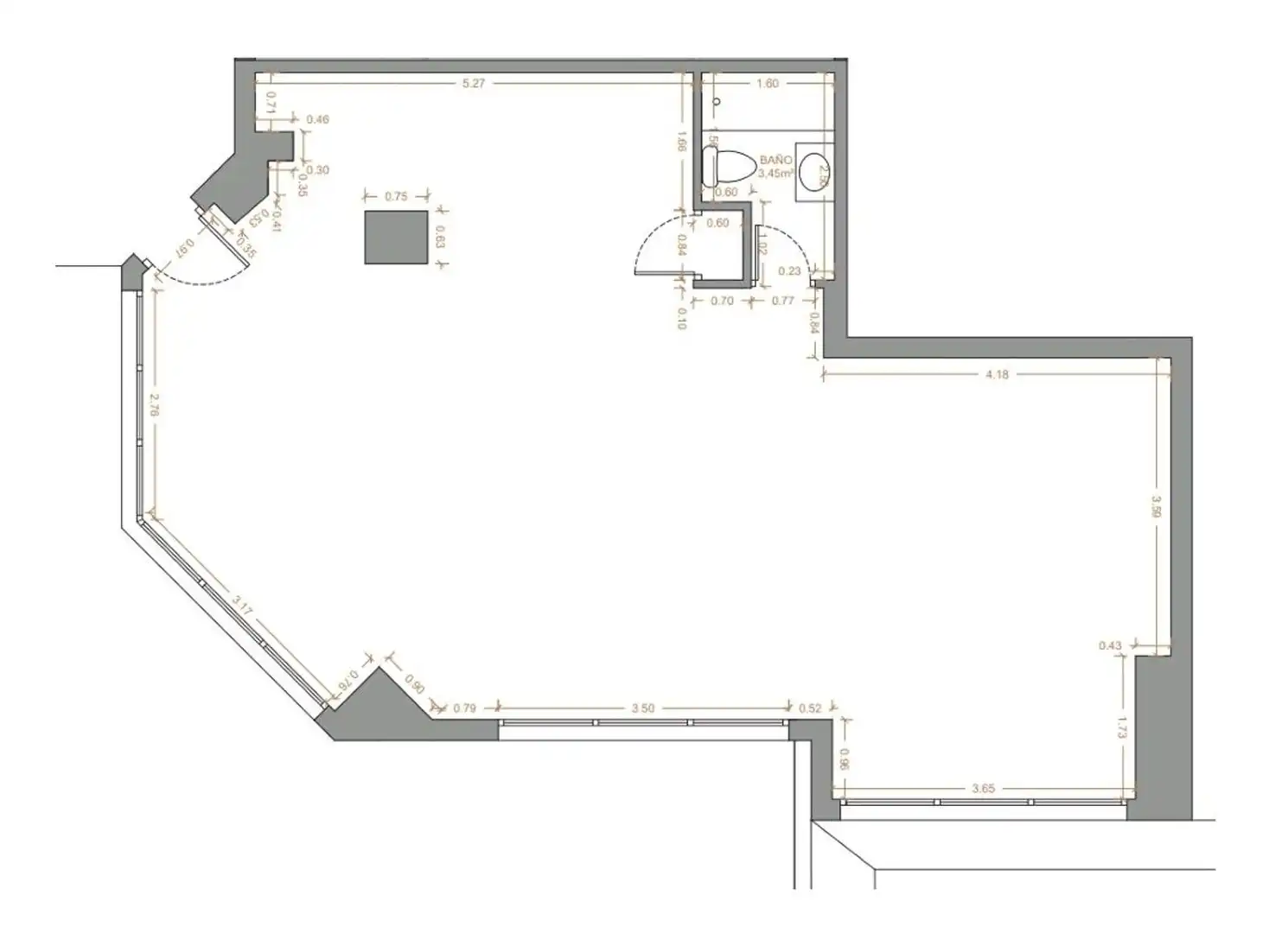 Büro zum Verkauf in Málaga