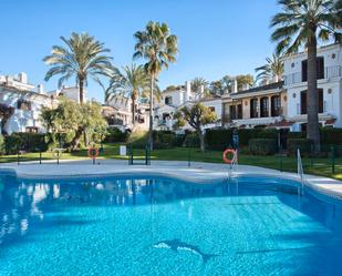 Garden of House or chalet for sale in Estepona  with Air Conditioner, Terrace and Balcony