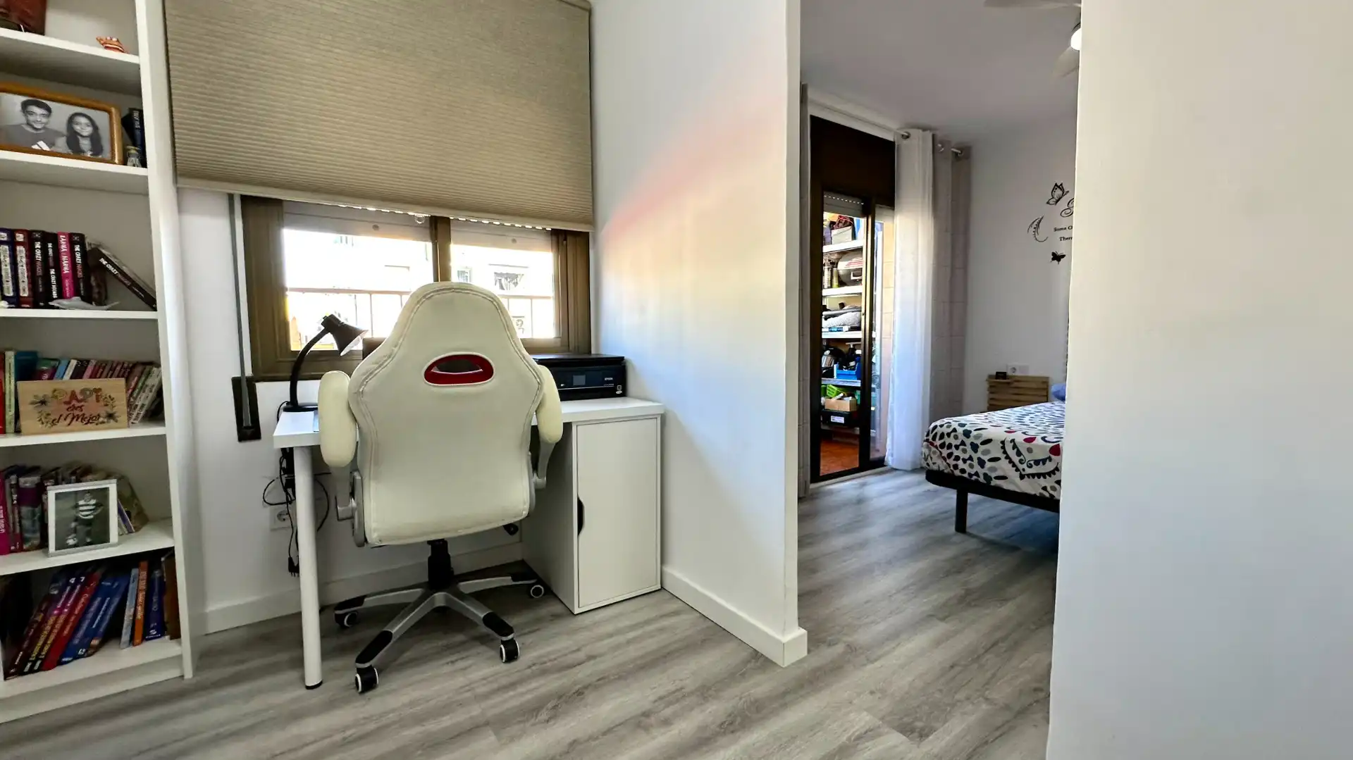 Bedroom of Attic for sale in Badalona  with Air Conditioner, Heating and Parquet flooring