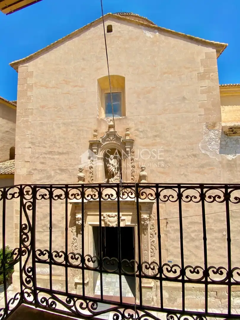 Vista exterior de Casa o xalet en venda en Aspe amb Terrassa, Traster i Moblat