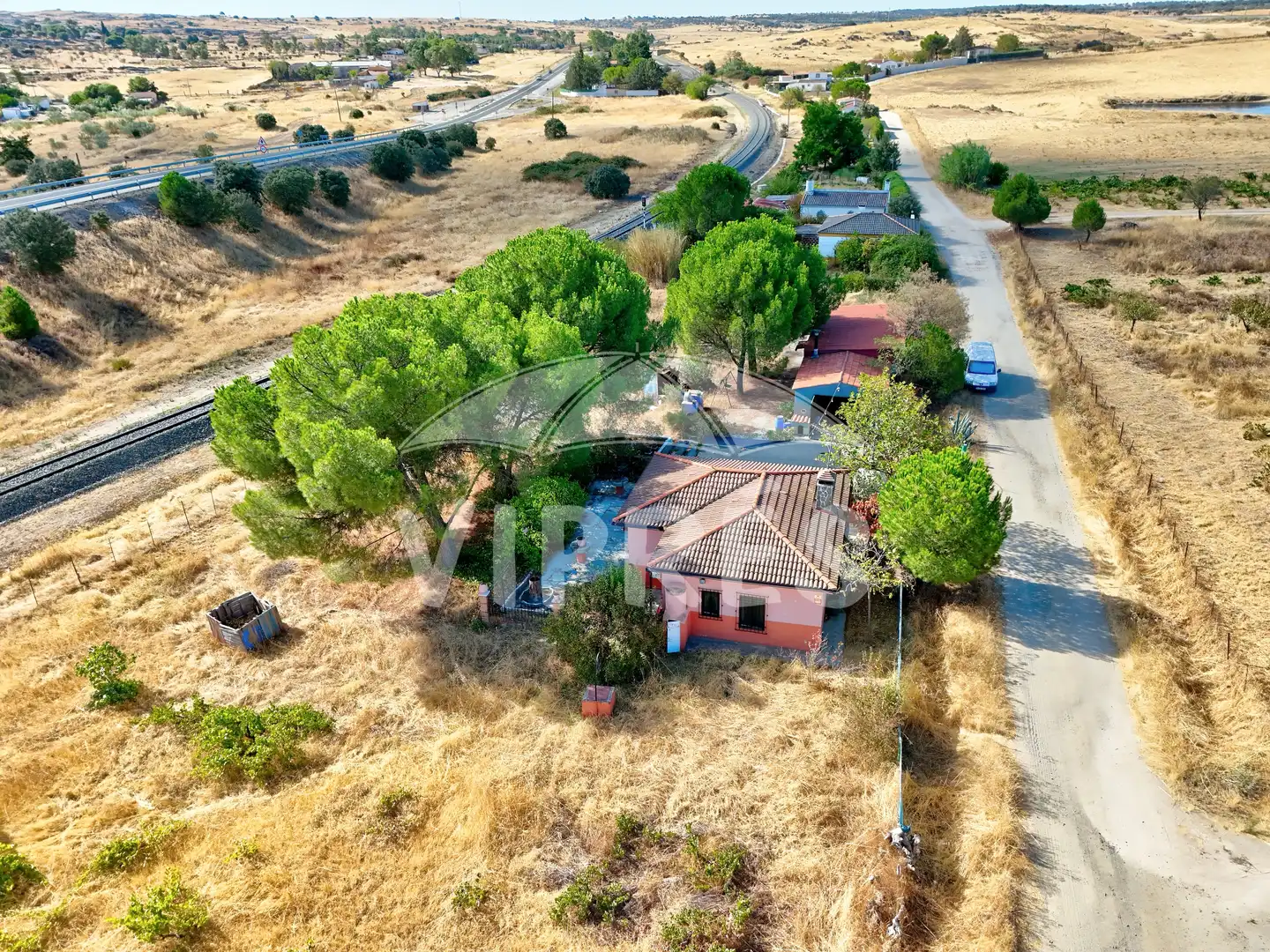 Finca rústica en venda en Garrovillas de Alconétar amb Aire condicionat, Calefacció i Piscina