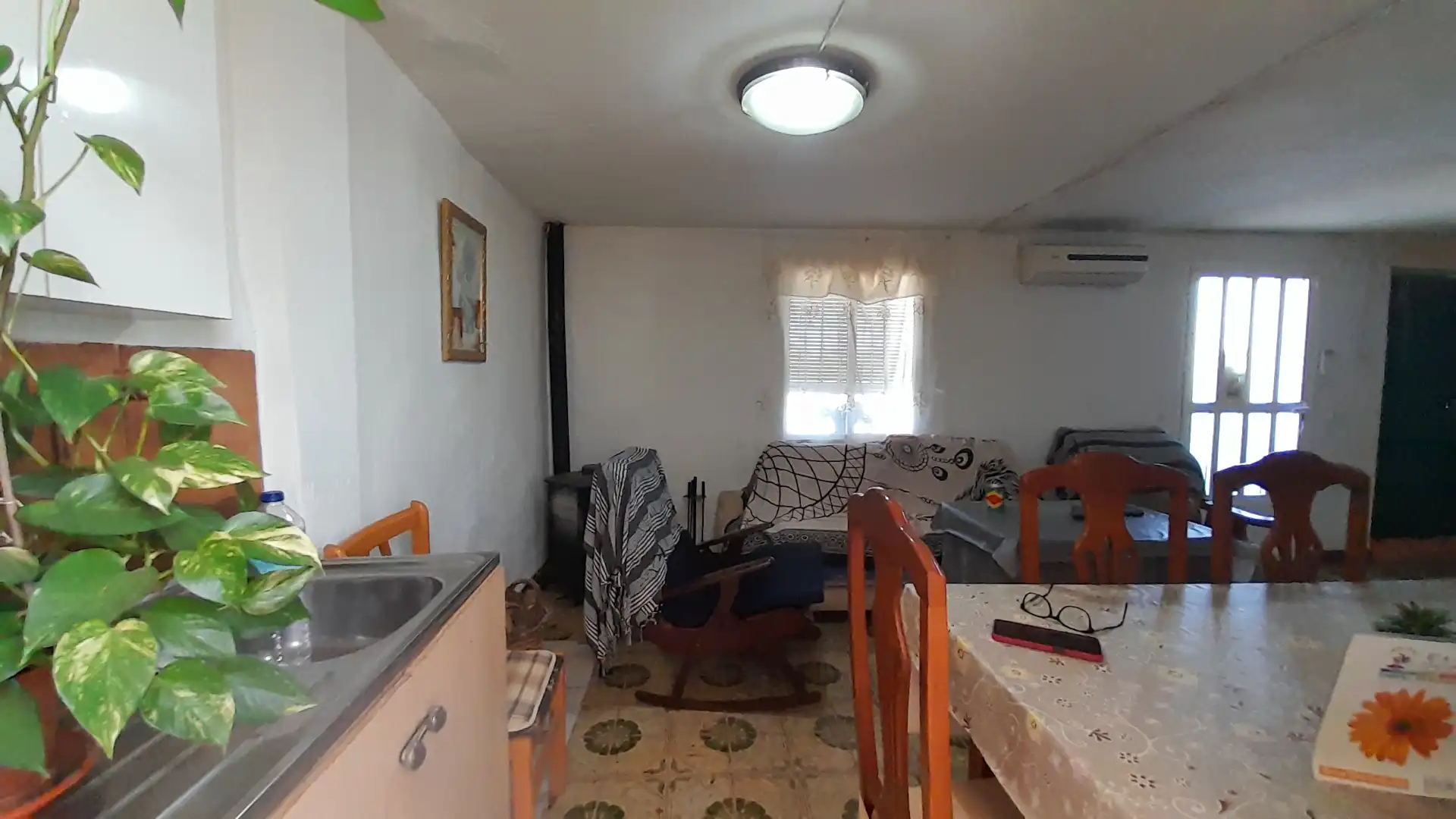 Cocina de Casa o chalet en venta en Fuente Álamo de Murcia con Aire acondicionado