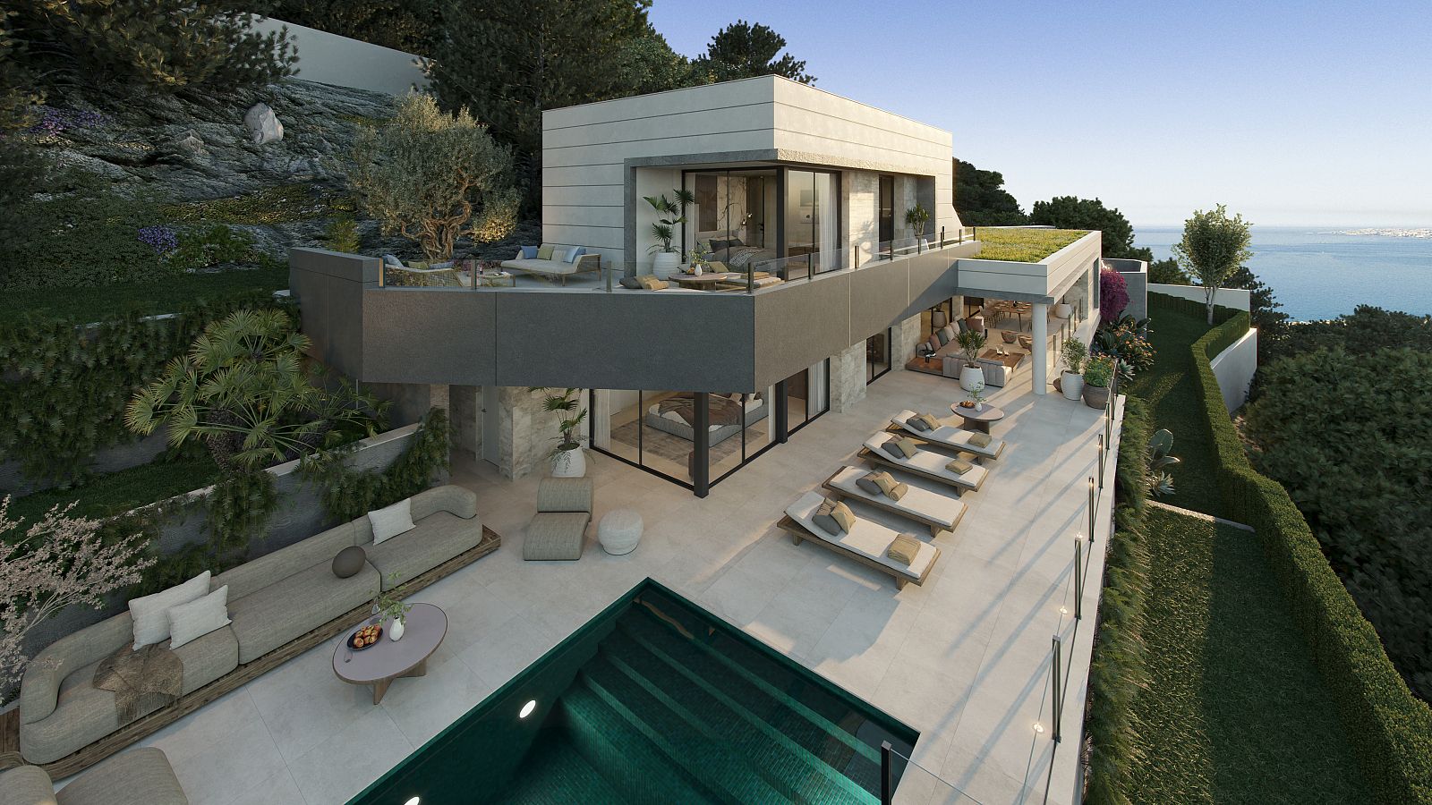 Terrace of House or chalet for sale in Málaga Capital  with Air Conditioner, Private garden and Terrace
