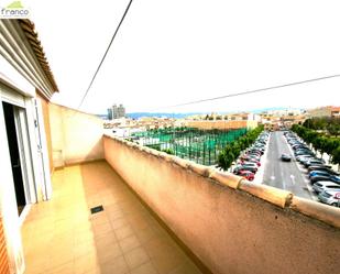 Exterior view of Single-family semi-detached for sale in  Murcia Capital  with Air Conditioner, Terrace and Balcony