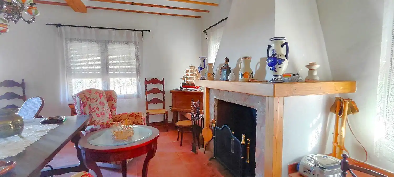 Sala de estar de Casa o chalet en venta en La Solana   con Jardín privado, Terraza y Trastero