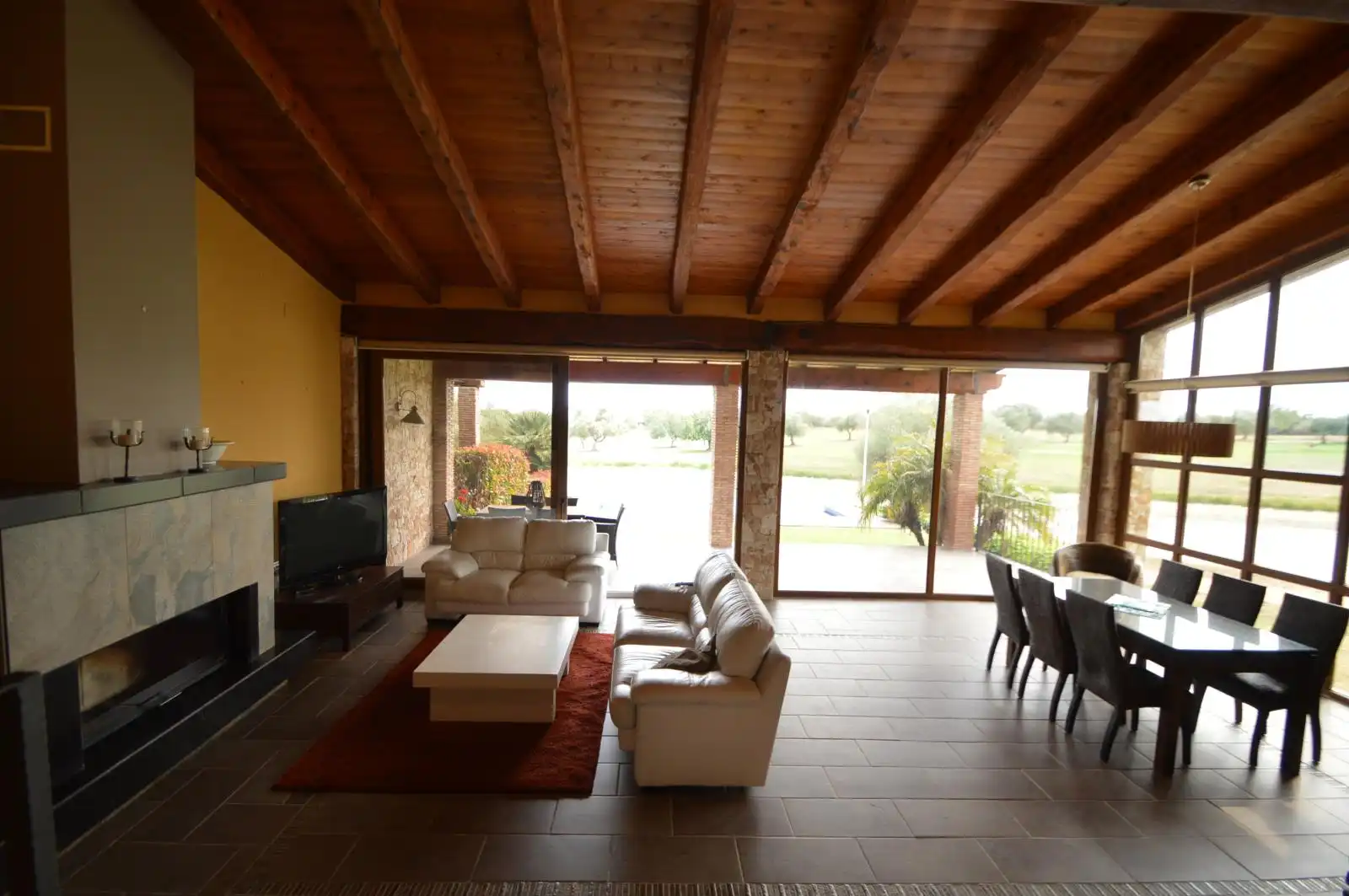 Sala de estar de Casa o chalet en venta en San Jorge / Sant Jordi con Aire acondicionado, Calefacción y Jardín privado