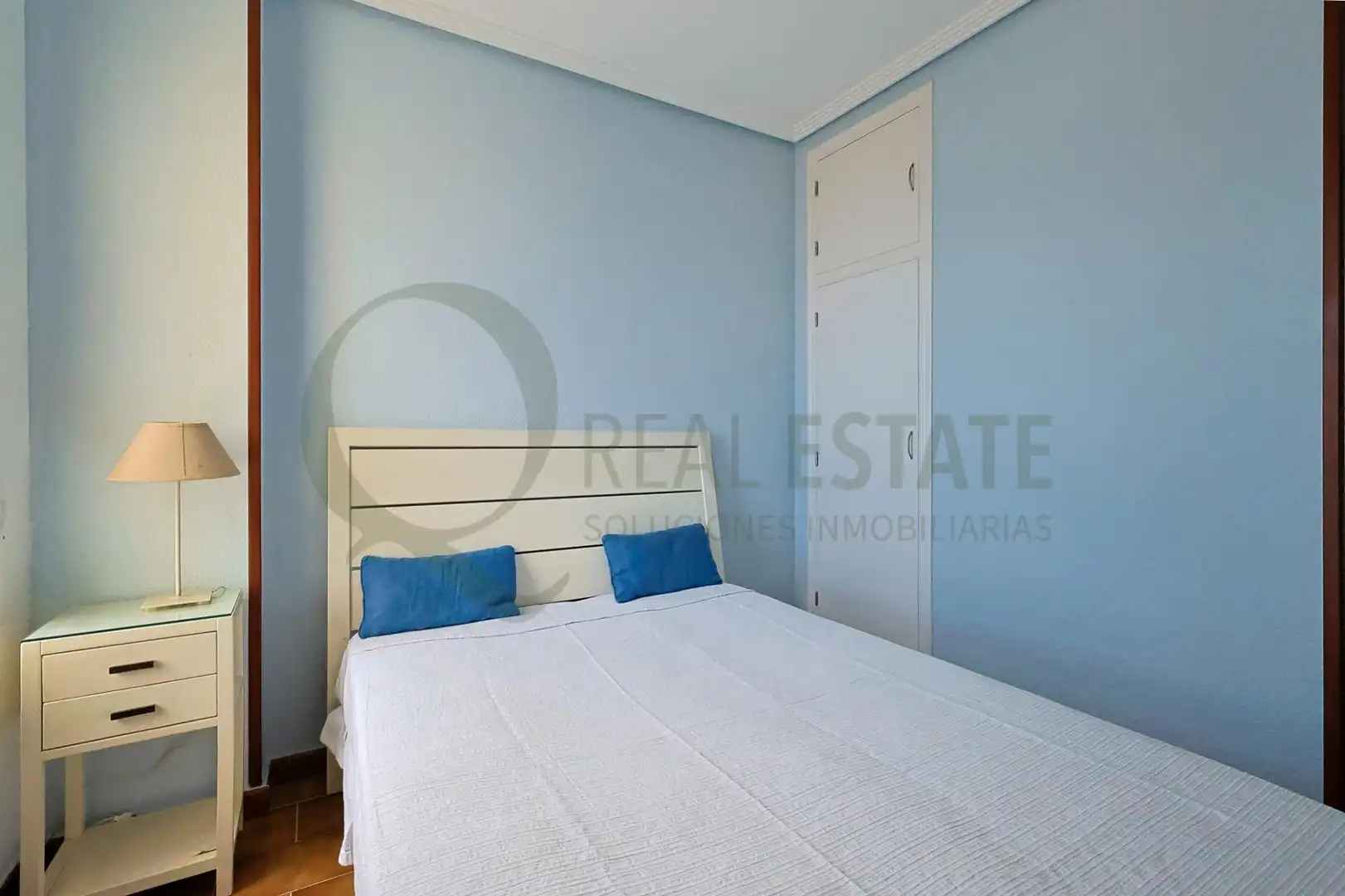 Schlafzimmer von Wohnung zum Verkauf in Alicante / Alacant mit Klimaanlage, Heizung und Privatgarten