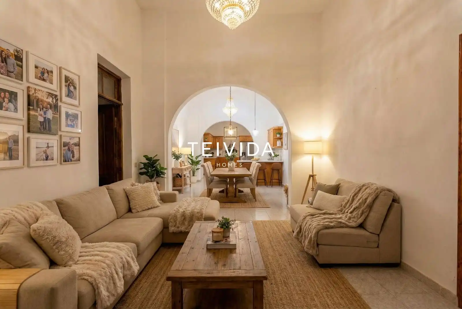 Sala de estar de Casa o chalet en venta en Arona