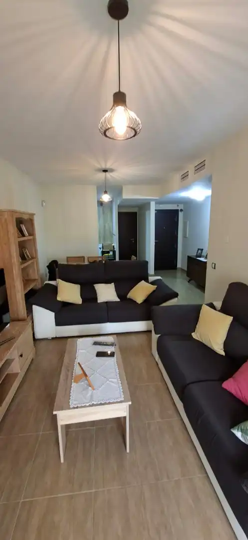 Sala de estar de Piso en venta en El Ejido con Balcón