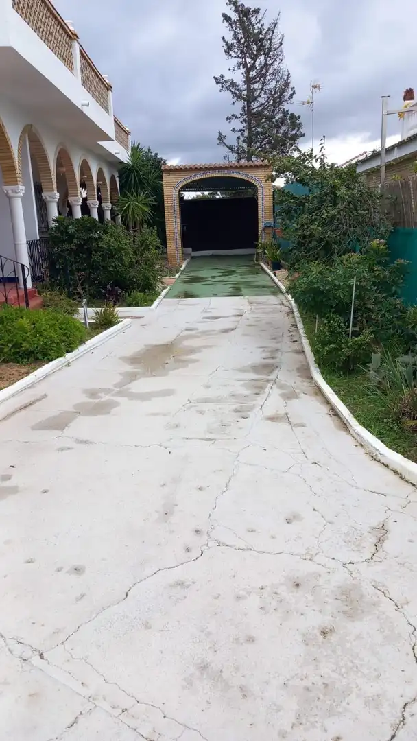 Vista exterior de Casa o xalet de lloguer amb opció a compra en Almonte amb Terrassa