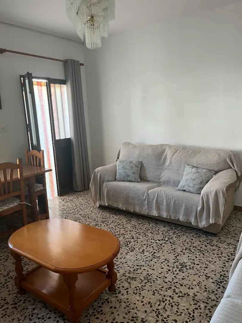 Sala d'estar de Pis de lloguer en Málaga amb Aire condicionat, Calefacció i Terrassa