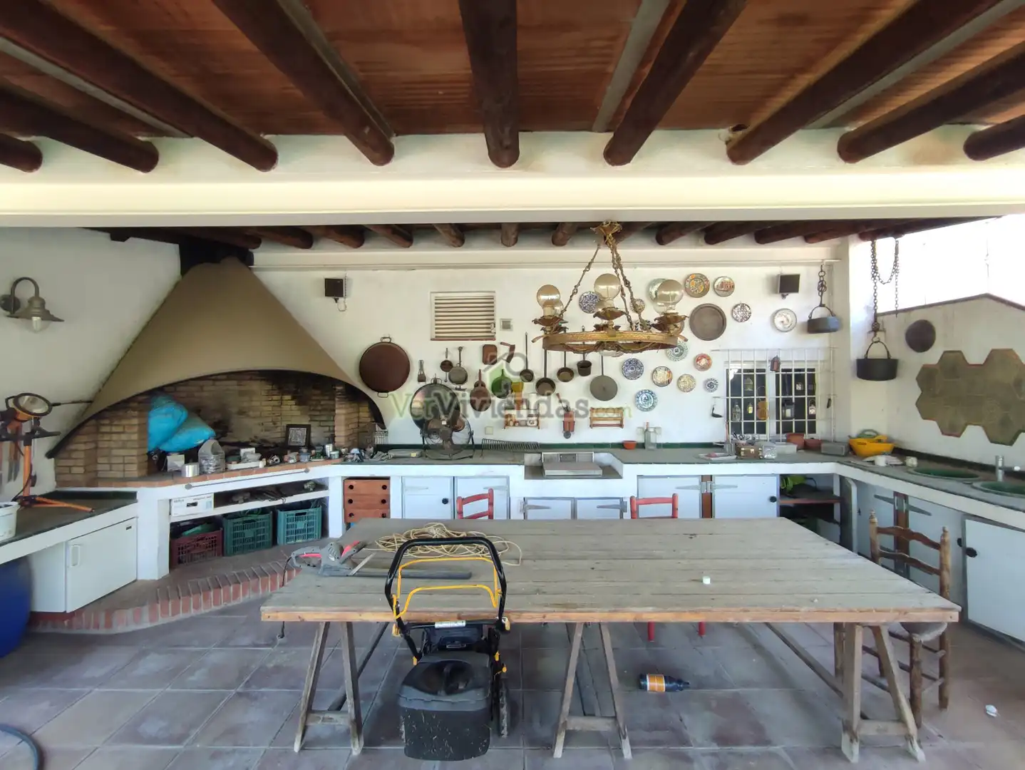 Cocina de Casa o chalet en venta en Esparreguera con Calefacción, Jardín privado y Parquet