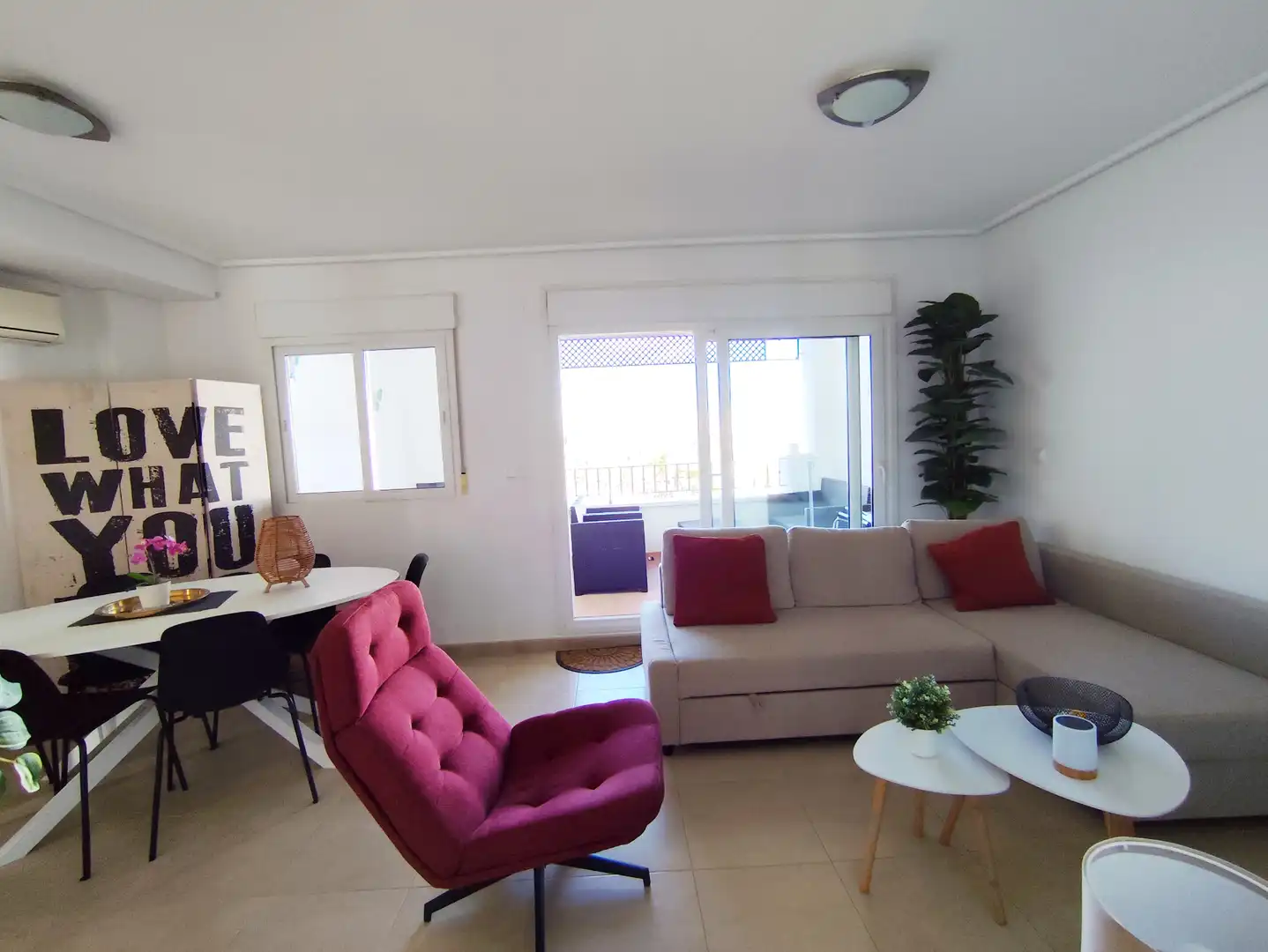 Sala d'estar de Apartament en venda en Torre-Pacheco amb Aire condicionat, Calefacció i Terrassa