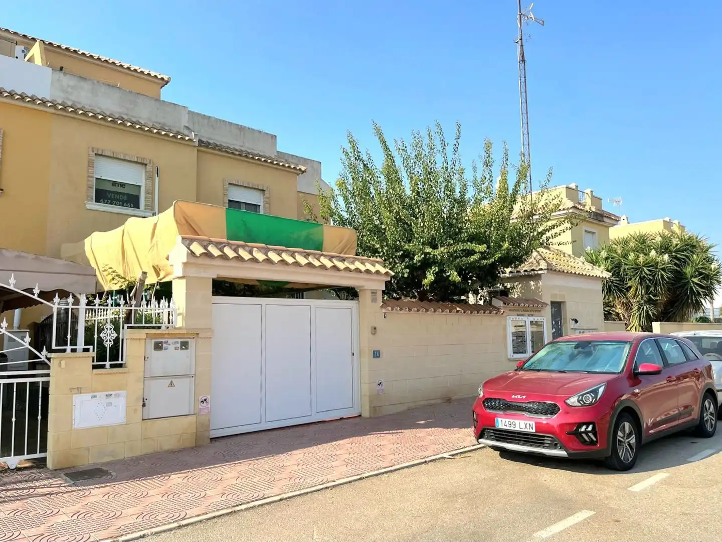 Vista exterior de Casa adosada en venta en Rojales con Aire acondicionado, Jardín privado y Terraza
