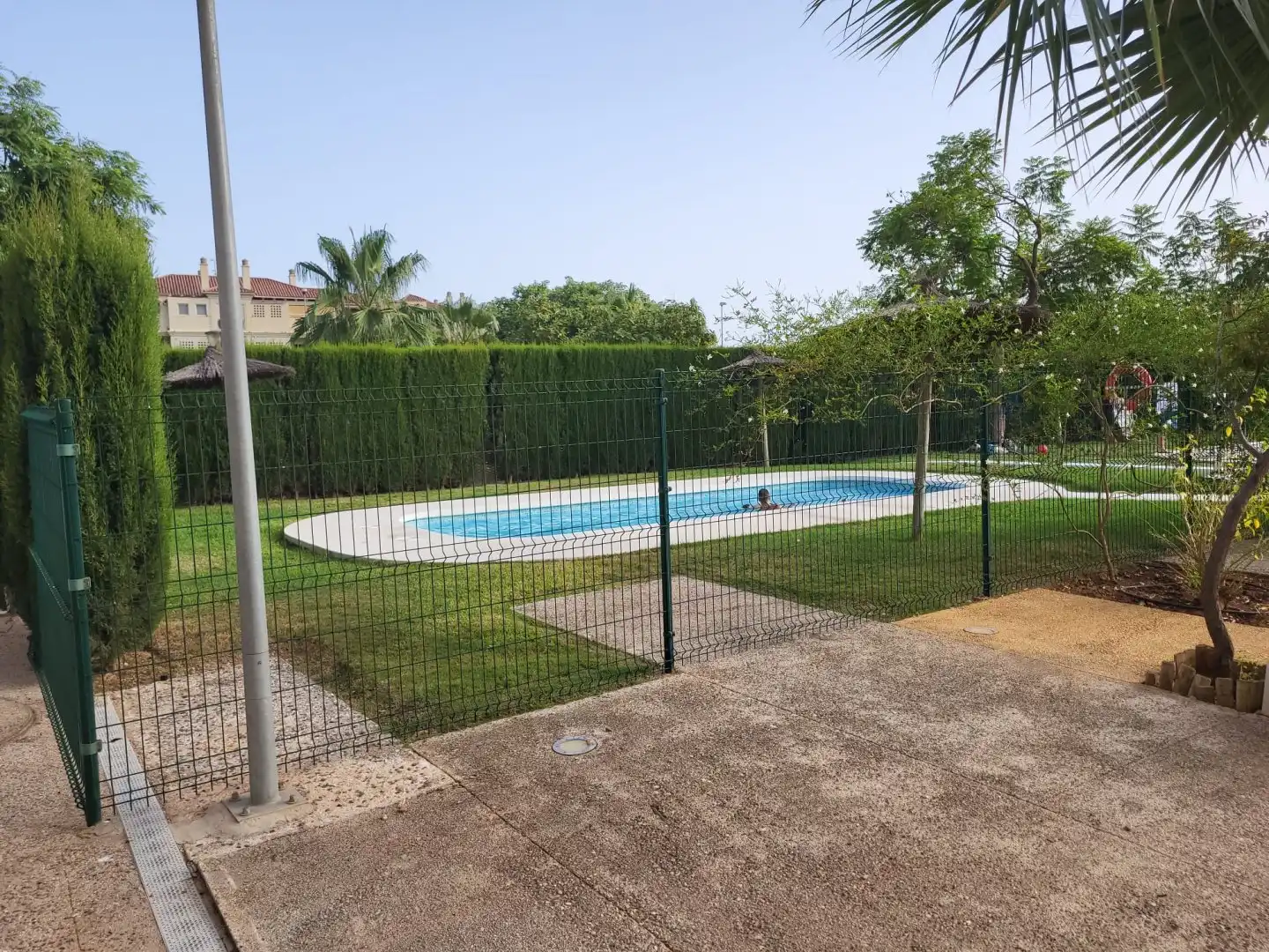 Piscina de Pis de lloguer en Málaga amb Aire condicionat, Terrassa i Piscina