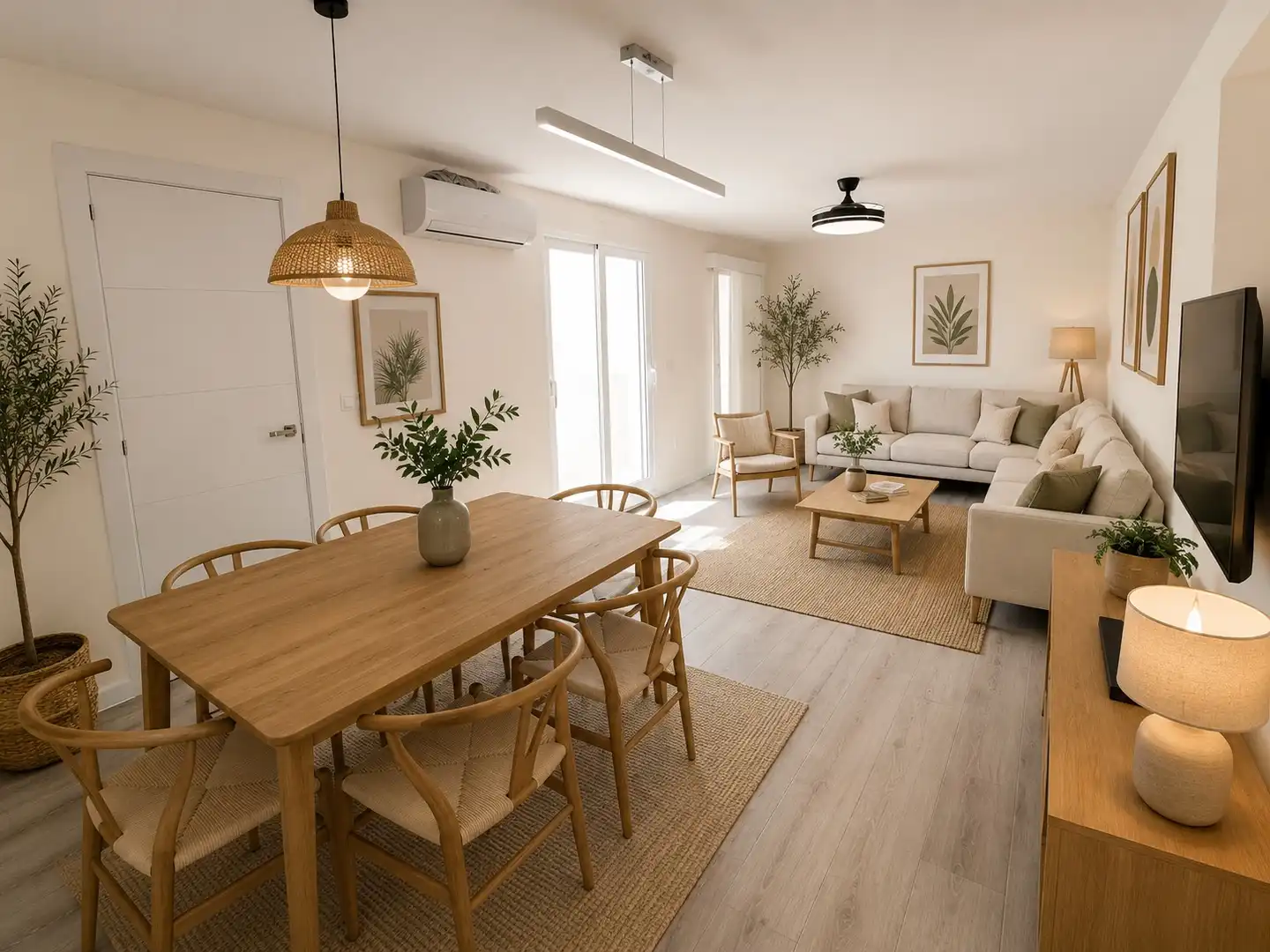 Living room of Flat for sale in Alhaurín de la Torre  with Air Conditioner, Heating and Oven