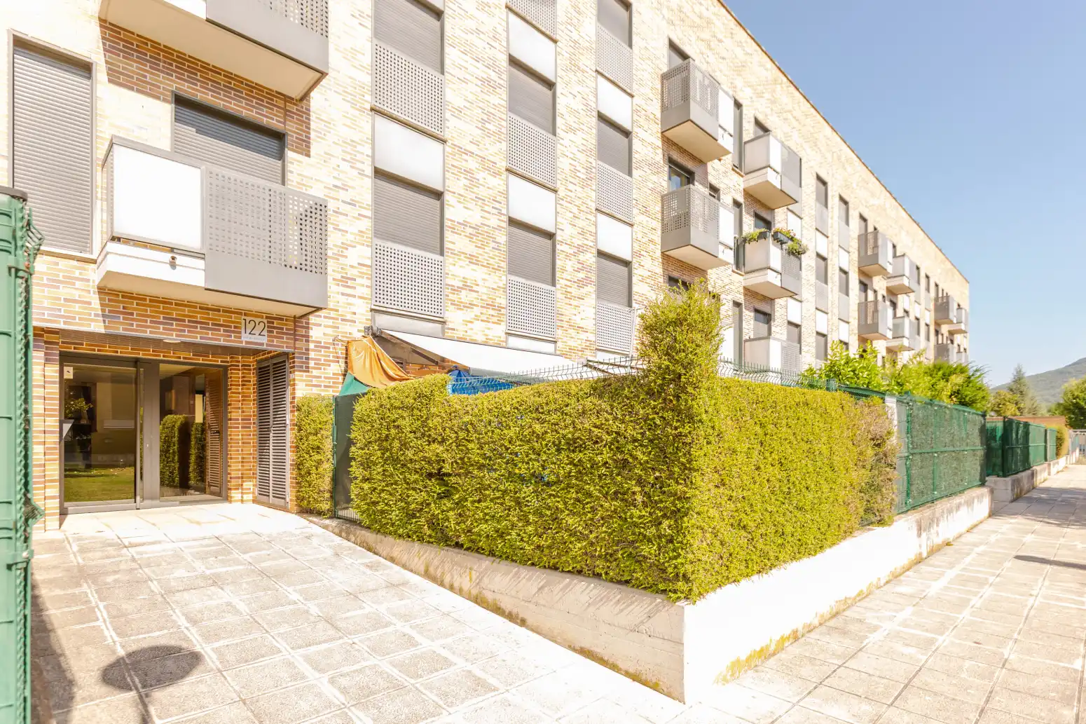Vista exterior de Piso en venta en  Pamplona / Iruña con Calefacción, Jardín privado y Parquet
