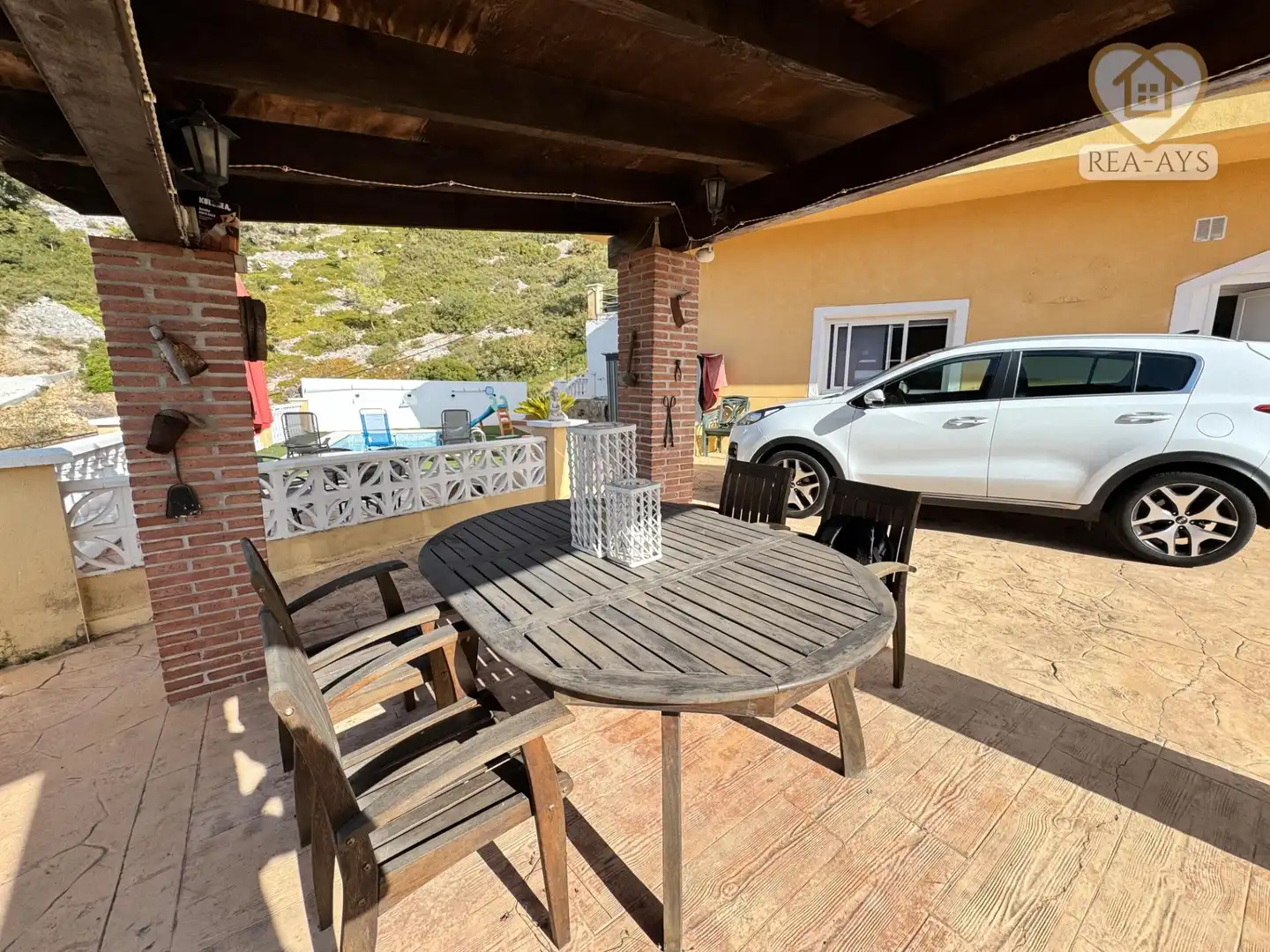 Terrassa de Casa o xalet en venda en Olesa de Bonesvalls amb Calefacció, Jardí privat i Parquet