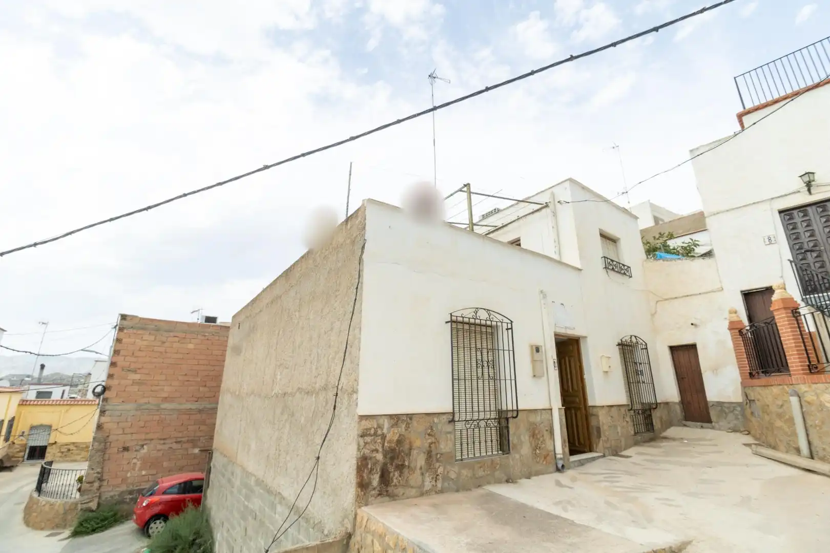 Exterior view of Houses for sale in Alhabia  with Terrace, Storage room and Furnished