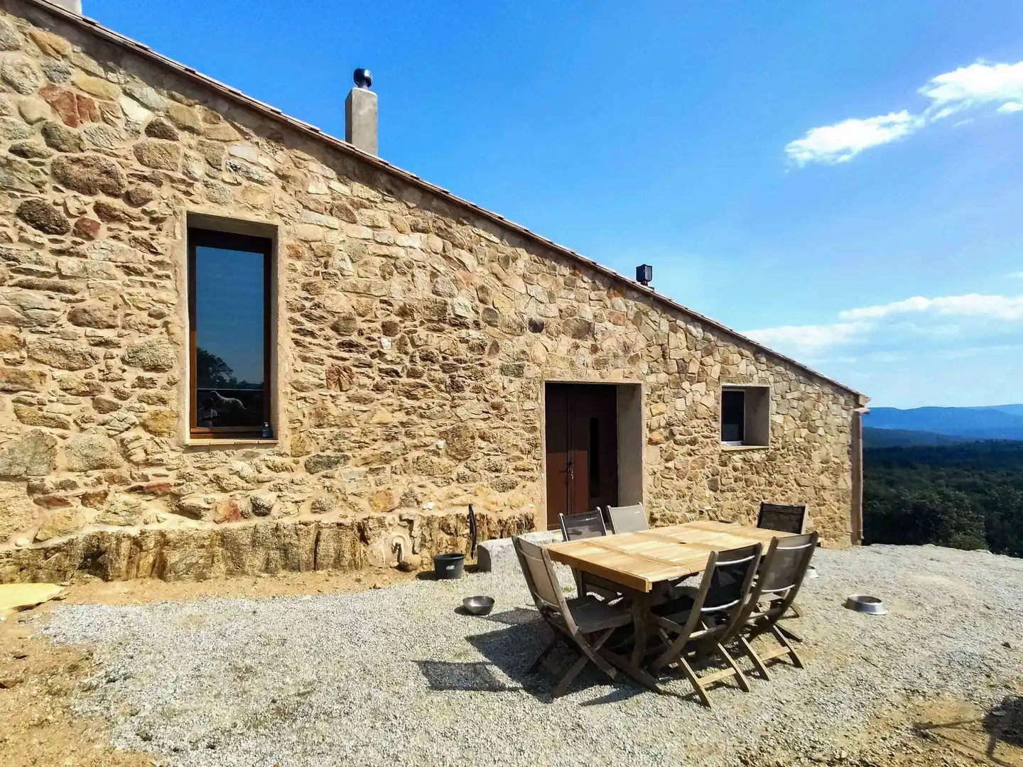 Vista exterior de Finca rústica en venda en La Jonquera amb Aire condicionat, Calefacció i Terrassa