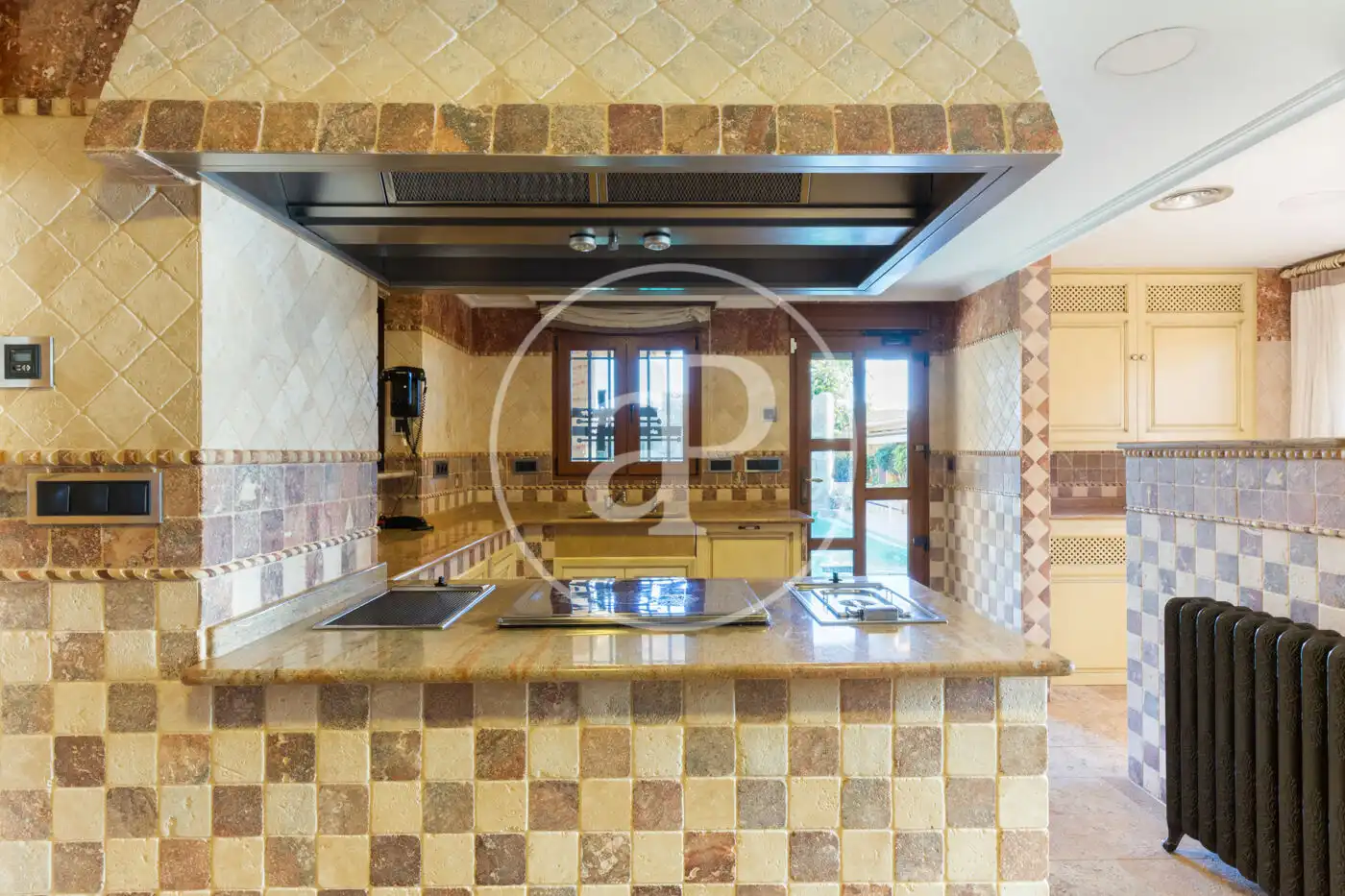 Cocina de Casa o chalet de alquiler en Benifaió con Aire acondicionado, Calefacción y Jardín privado