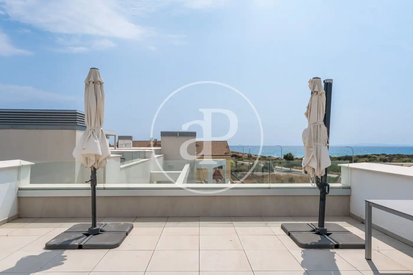 Terraza de Casa adosada en venta en  Palma de Mallorca con Aire acondicionado, Calefacción y Jardín privado