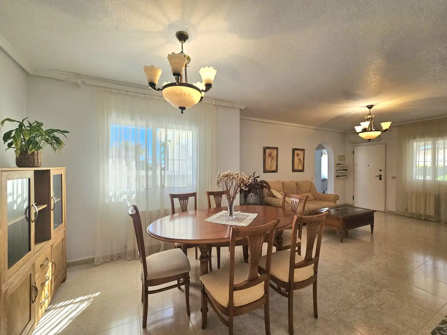 Comedor de Casa o chalet en venta en Rojales con Aire acondicionado, Jardín privado y Terraza