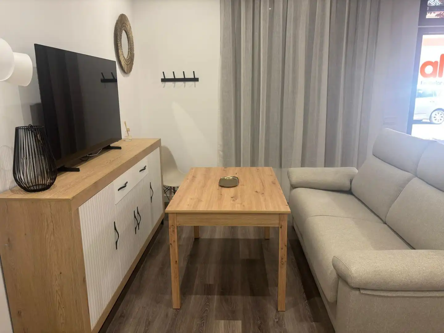 Sala d'estar de Loft de lloguer en Córdoba amb Aire condicionat i Moblat