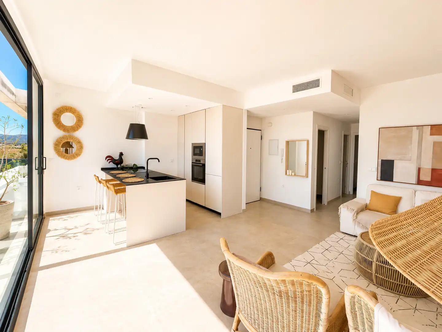 Sala d'estar de Àtic en venda en Cartagena amb Aire condicionat, Calefacció i Terrassa