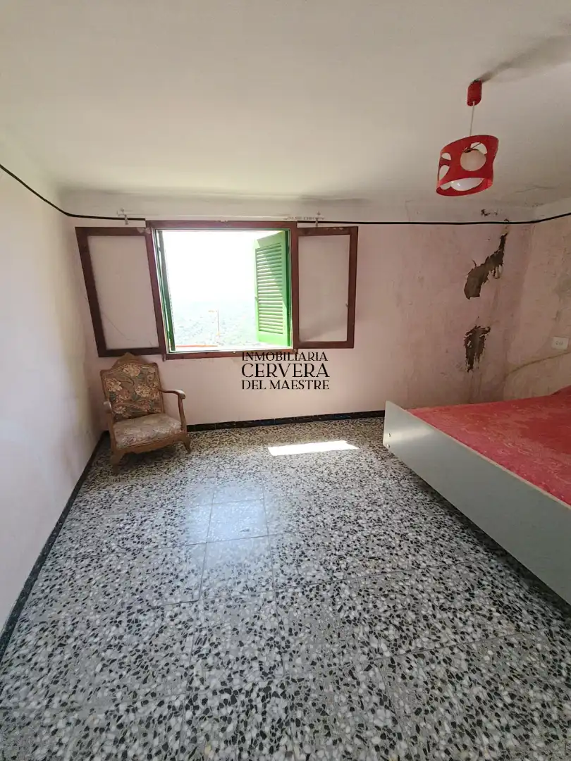 Dormitori de Casa o xalet en venda en Cervera del Maestre