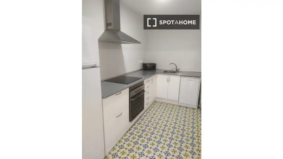 Küche von Wohnung zur untervermieten in Cádiz mit Klimaanlage, Heizung und Terrasse