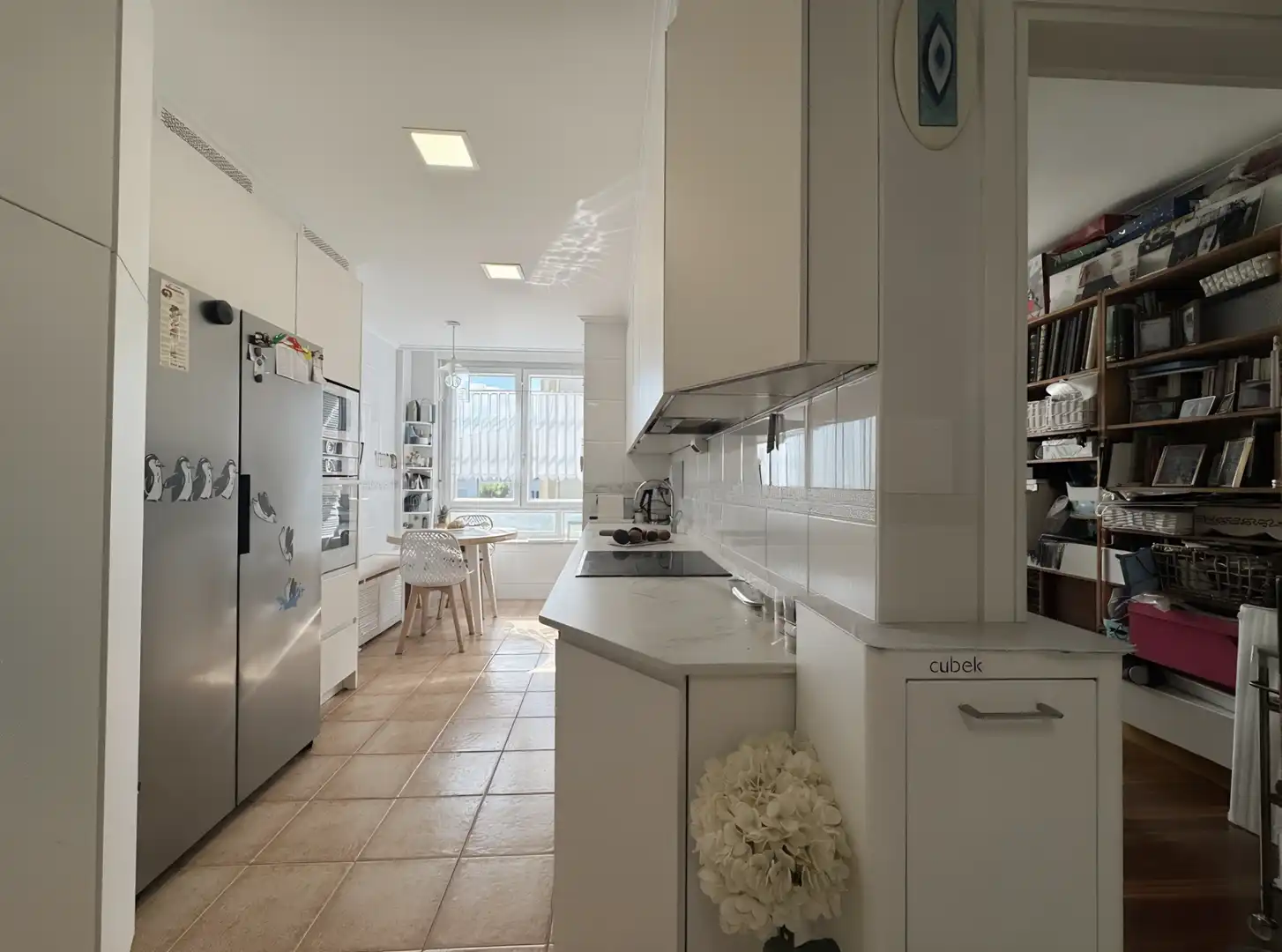 Cocina de Piso en venta en Getxo  con Calefacción, Terraza y Amueblado