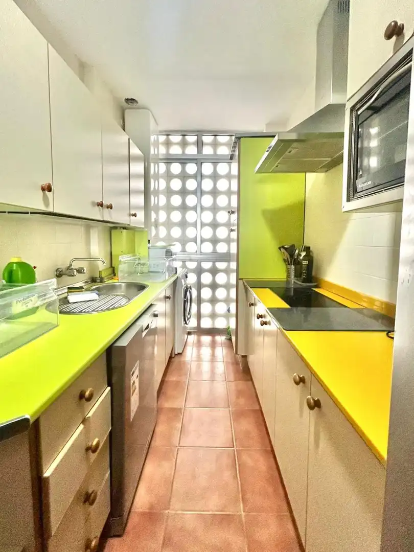 Küche von Wohnung zum Verkauf in El Puerto de Santa María mit Klimaanlage, Heizung und Terrasse