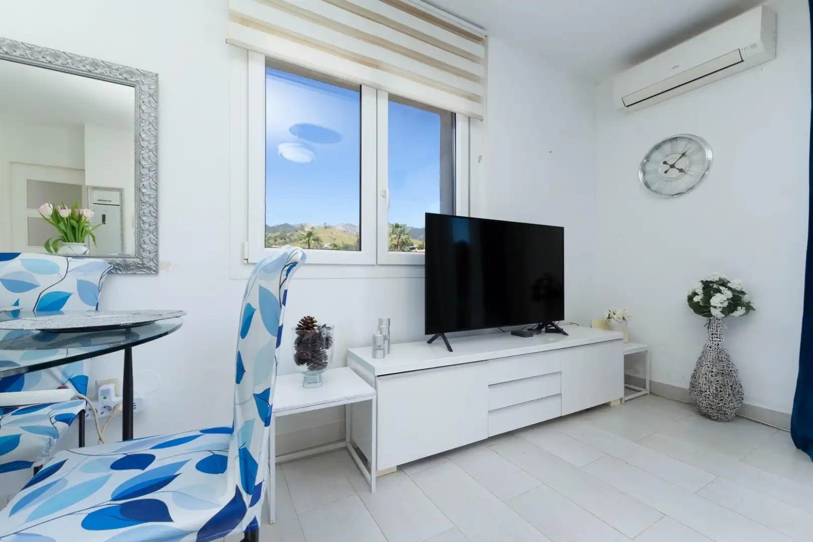 Sala d'estar de Apartament en venda en Mijas amb Aire condicionat i Calefacció
