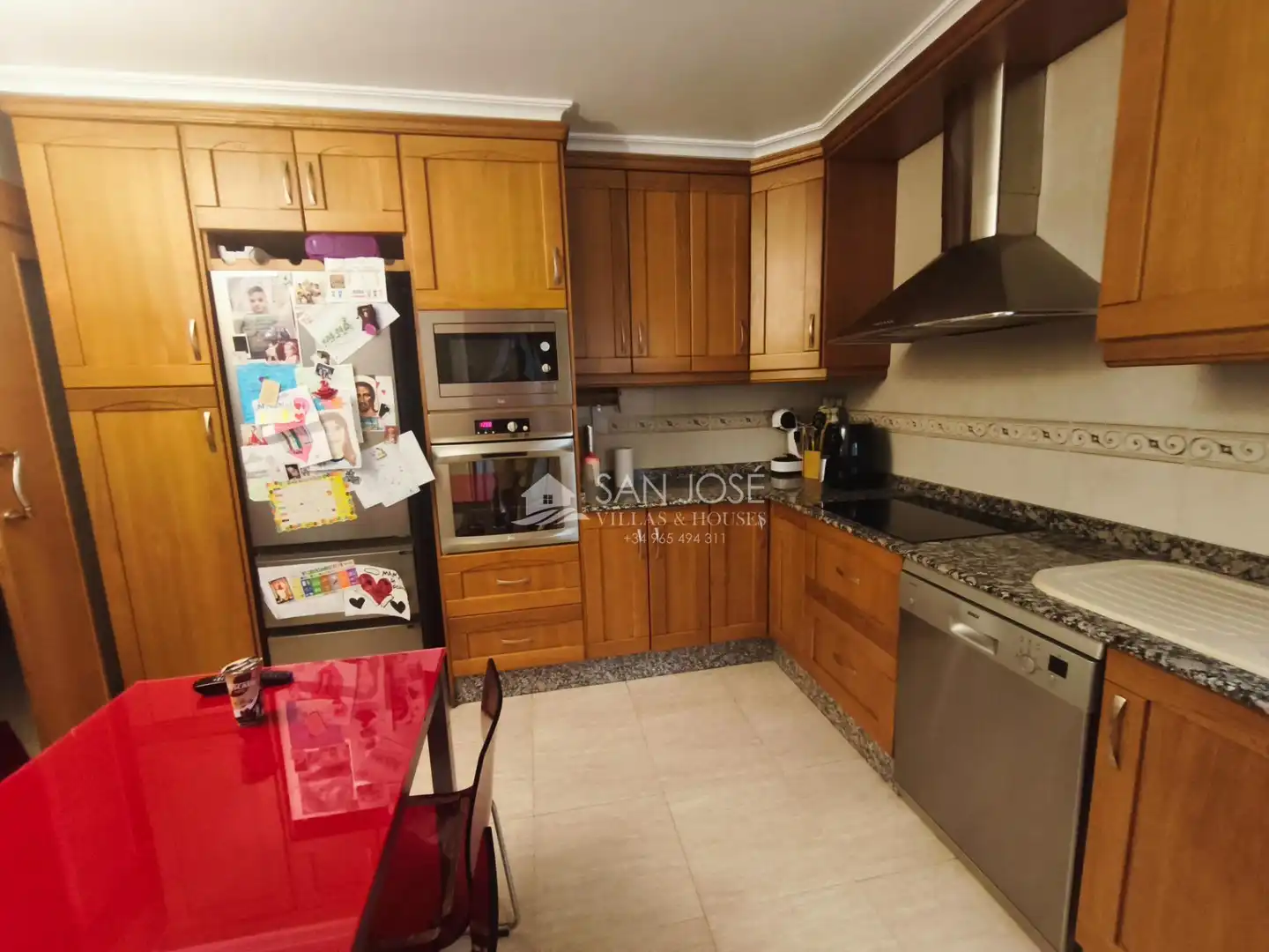 Kitchen of Flat for sale in Aspe  with Air Conditioner, Heating and Balcony