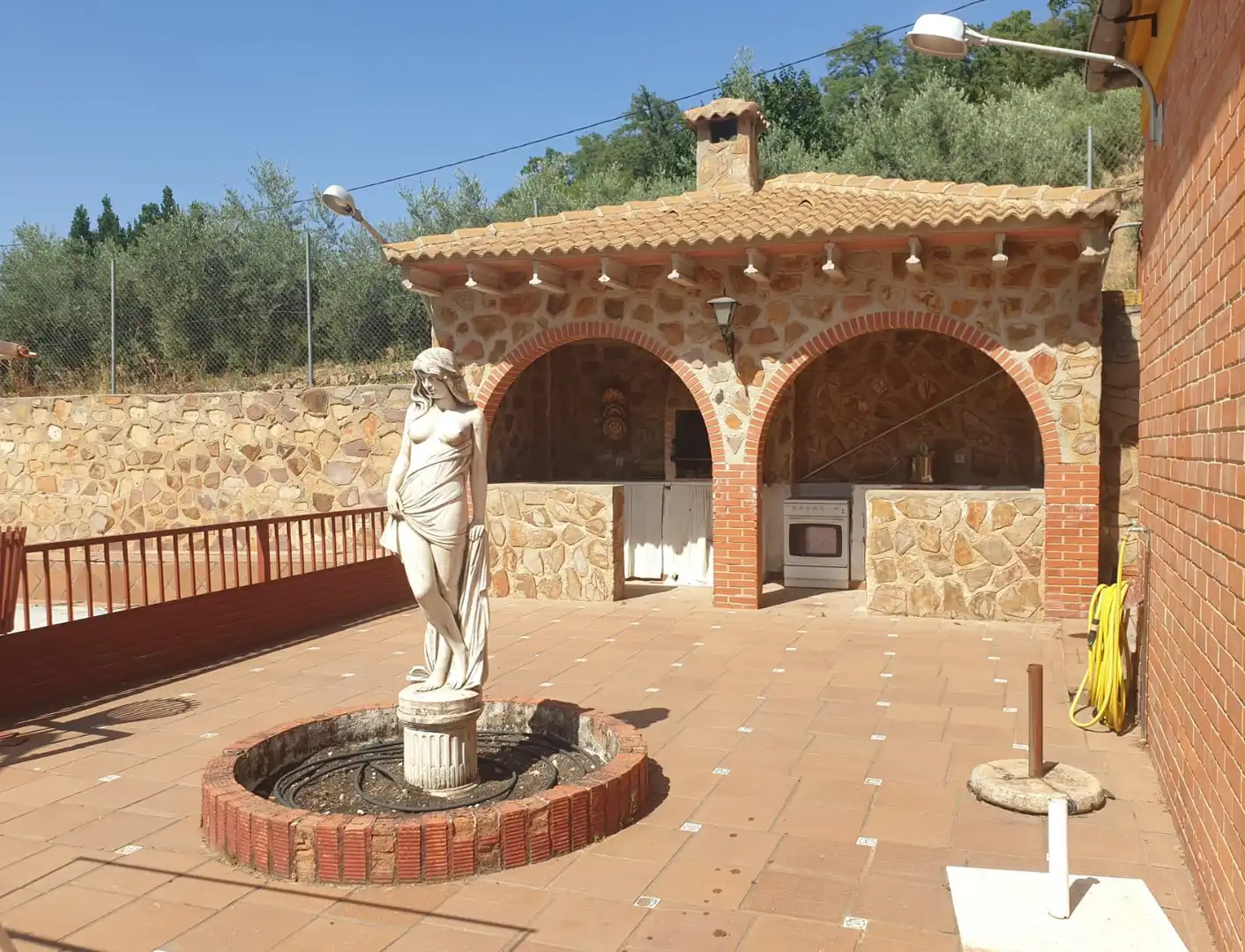 Terraza de Casa o chalet en venta en Los Villares con Jardín privado, Terraza y Piscina