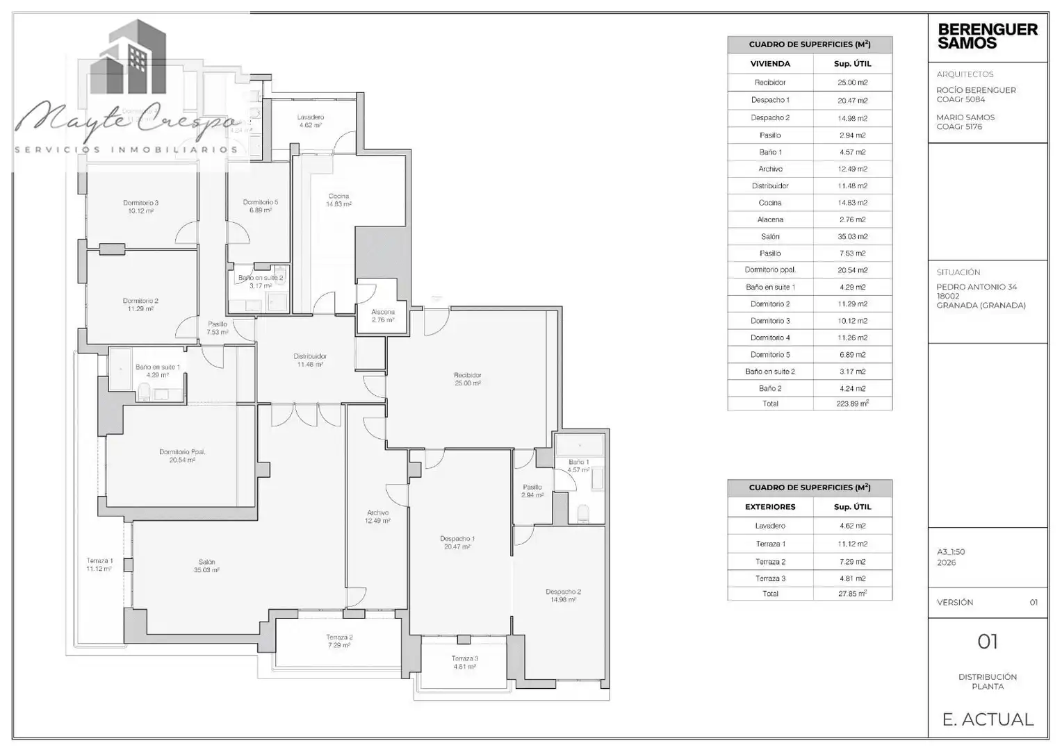 Appartement avec ascenseur à vendre à Calle PEDRO ANTONIO DE ALARCON 34, imagen 61