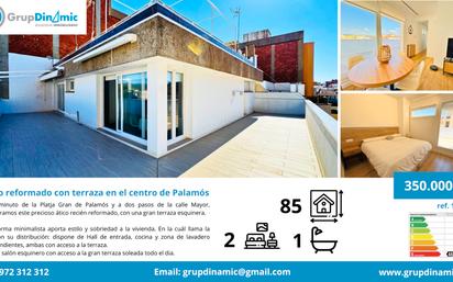 Terrassa de Àtic en venda en Palamós amb Calefacció, Parquet i Terrassa