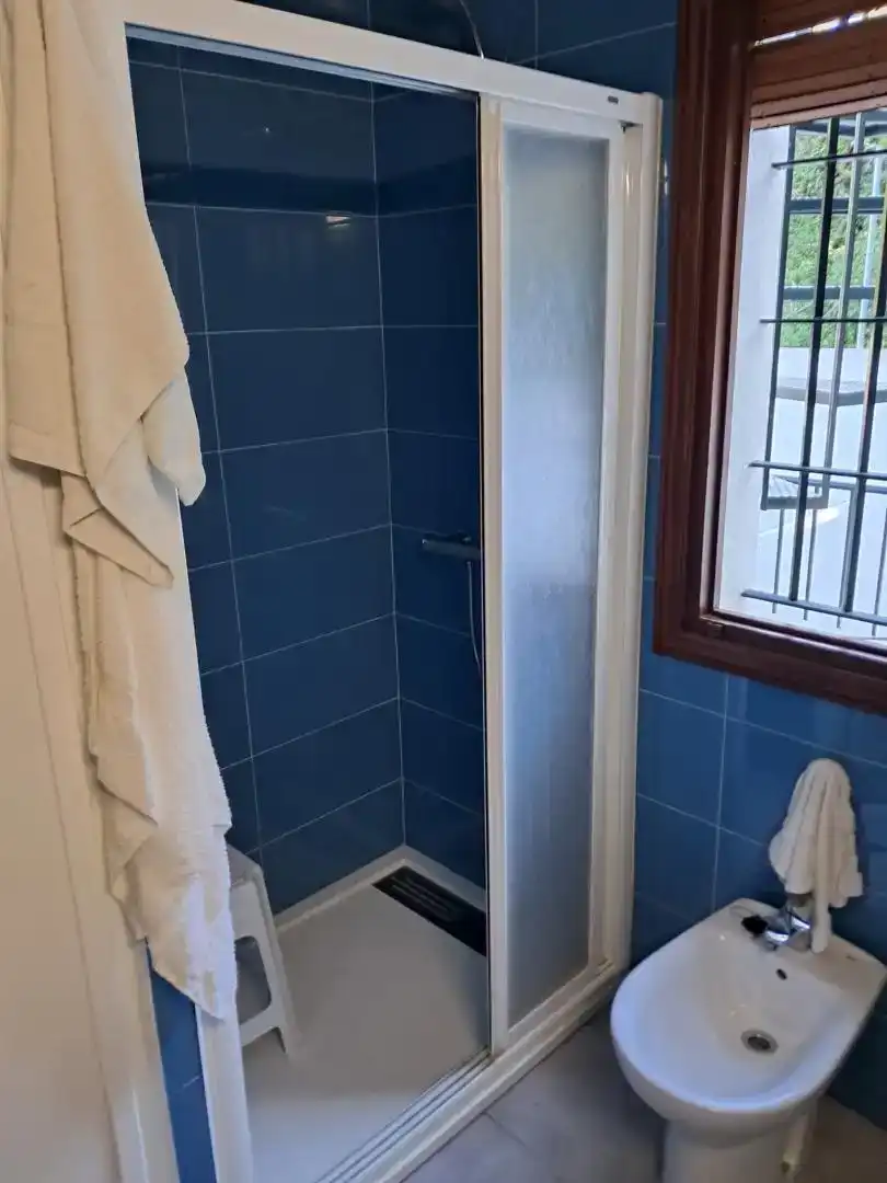 Badezimmer von Maisonette zur Miete in Sanlúcar de Barrameda mit Klimaanlage und Möbliert