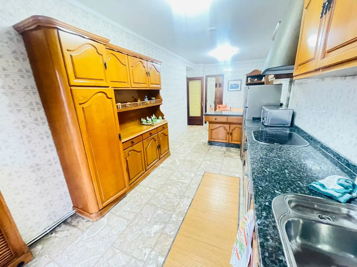Kitchen of Flat for sale in Gijón   with Heating and Terrace