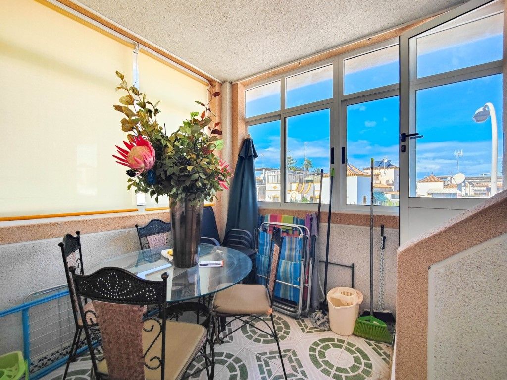 Balcony of Attic for sale in Torrevieja  with Air Conditioner, Terrace and Furnished